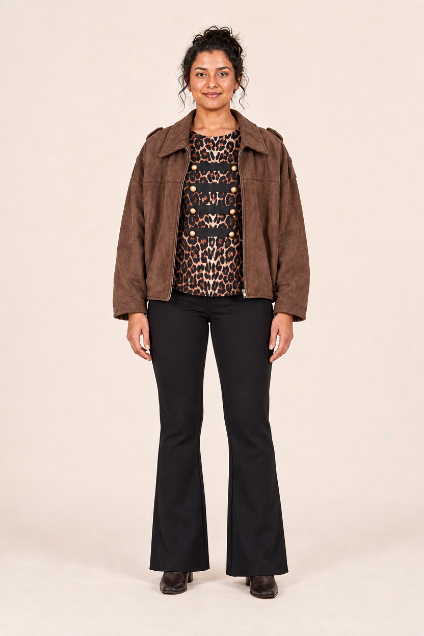Style Secrets AI model A Aisha wearing the leanne Limited Look