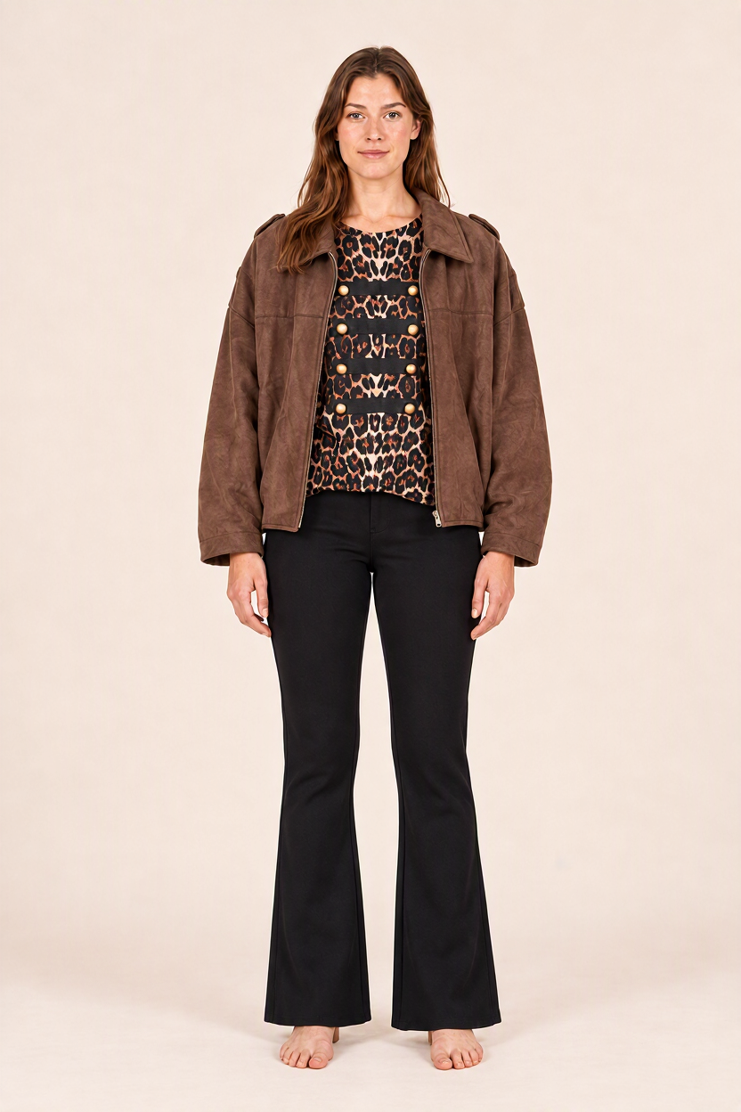 Style Secrets AI model K Keira wearing the leanne Limited Look