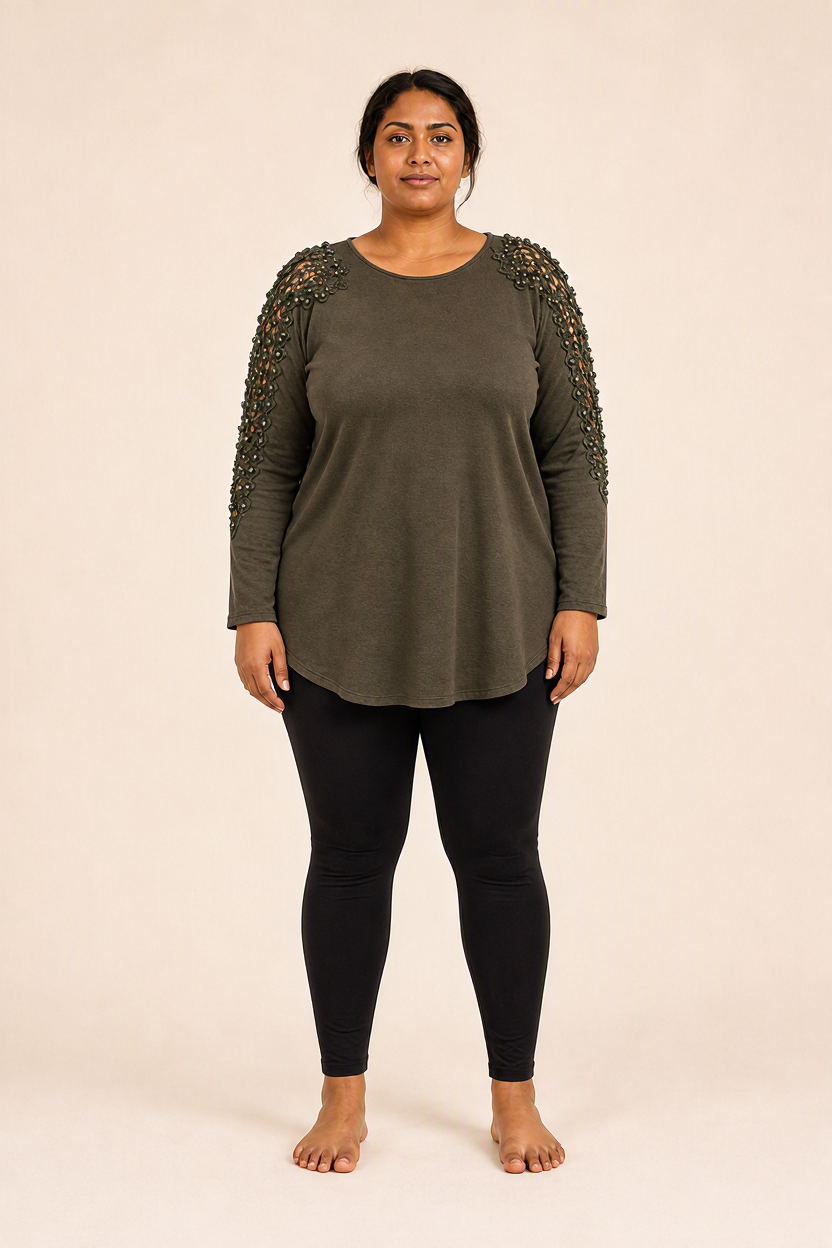 Style Secrets AI model N Nadiya wearing the shelly Limited Look