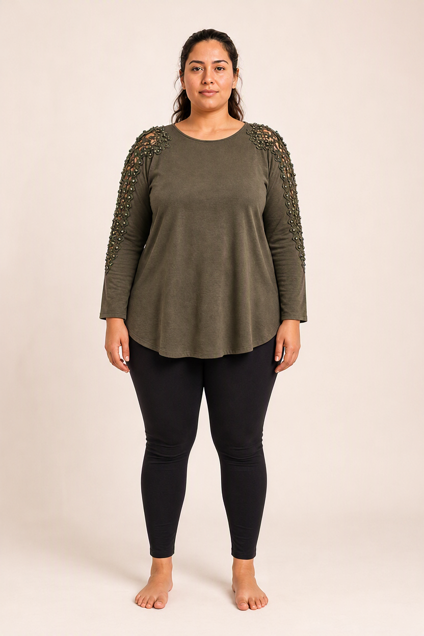 Style Secrets AI model Z Zara wearing the shelly Limited Look